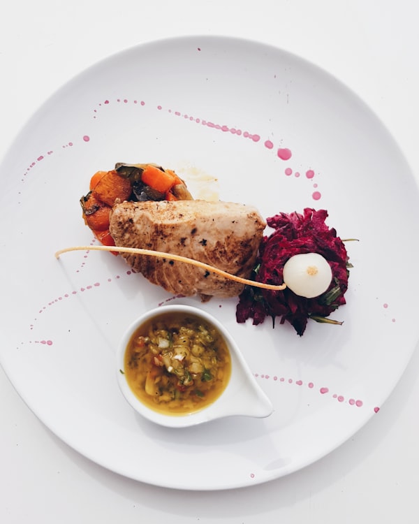 Fleischgericht mit Sauce