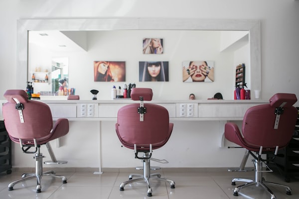 Blick in den Salon